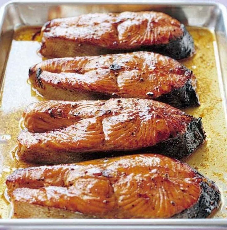 Sweet and Spicy BBQ Salmon